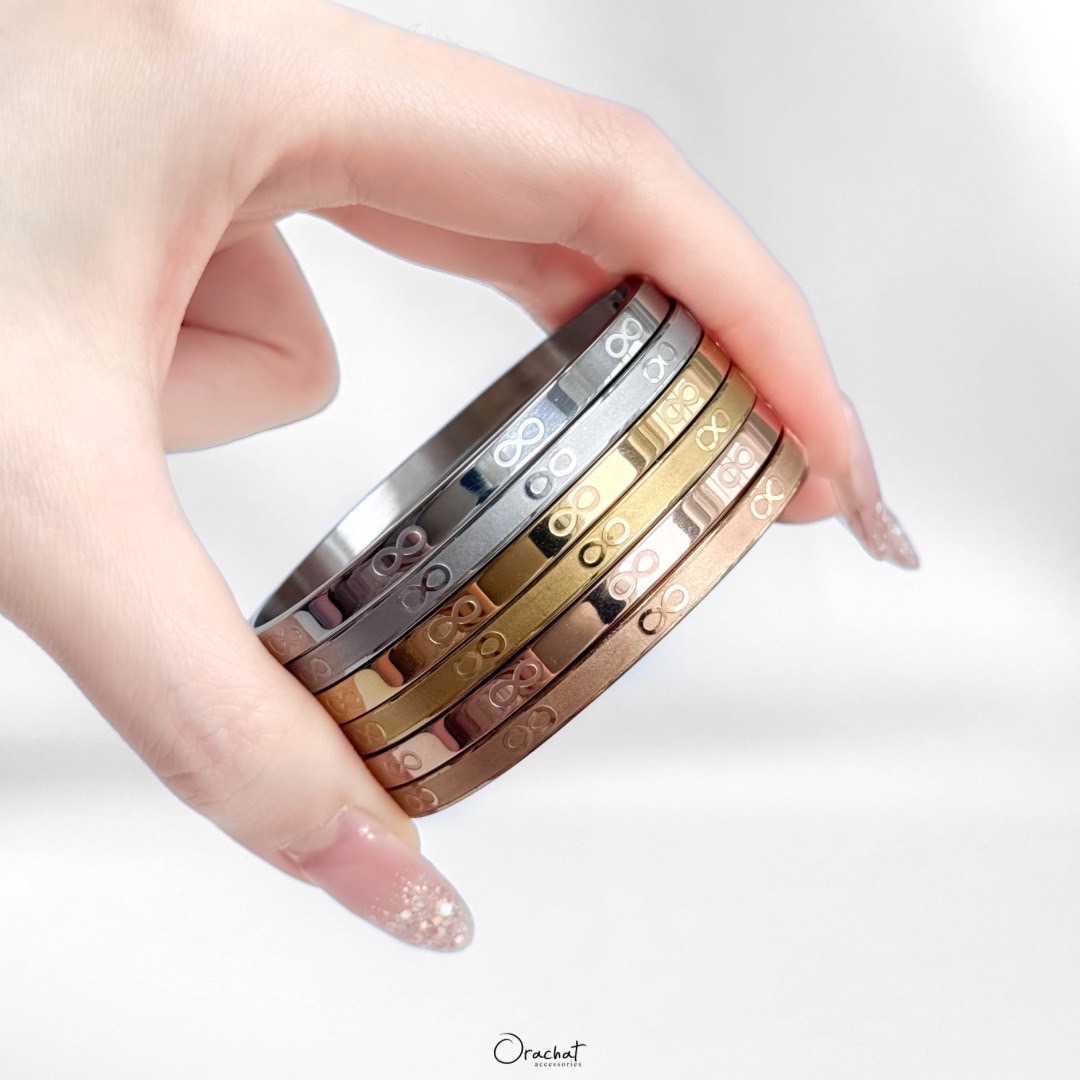 ENDLESS INFINITY 14K Bangle