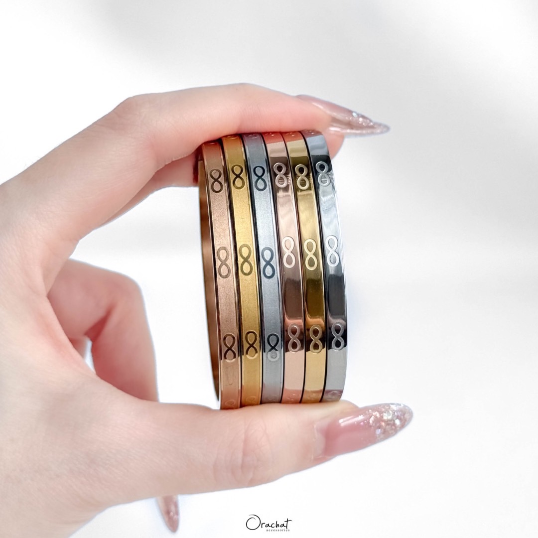 ENDLESS INFINITY 14K Bangle