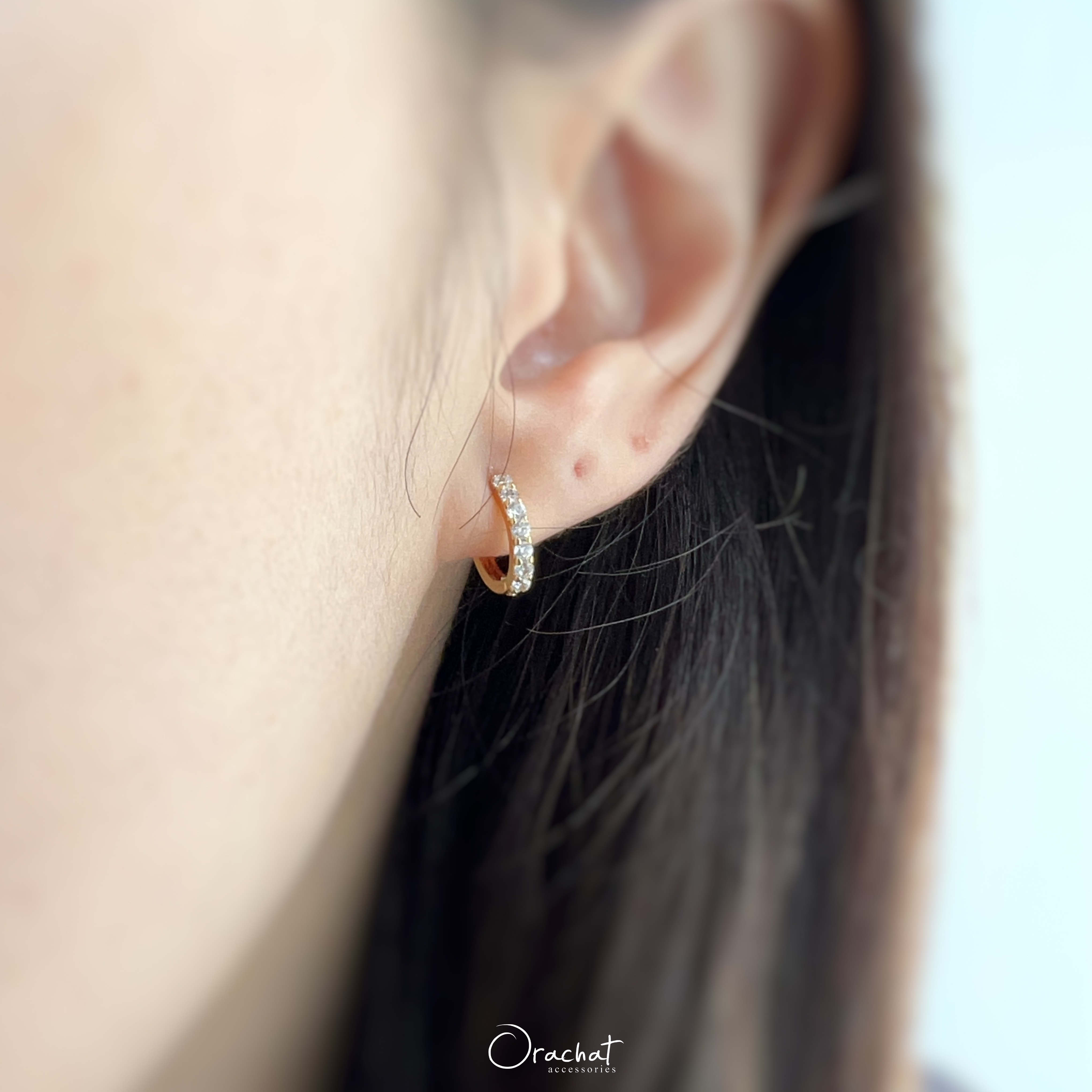  KIRA 14K HOOP Earrings