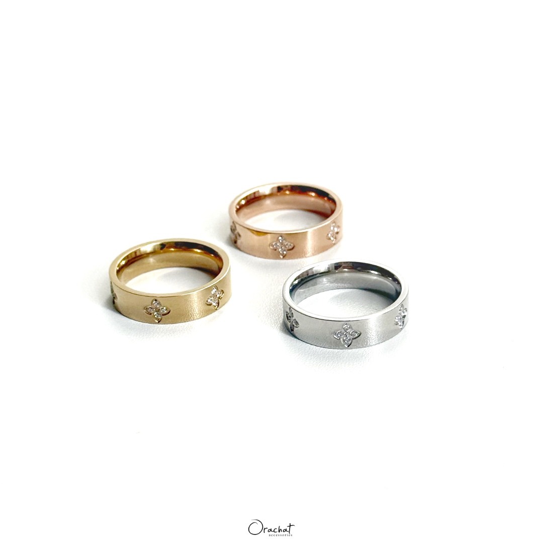 GRAND IXORA 14K ring